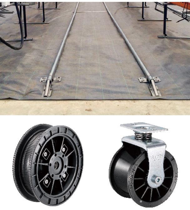 温湯管専用の片つば車輪の開発 タキレポ 産業用金物 工業用金物の タキゲン が発信するメディア